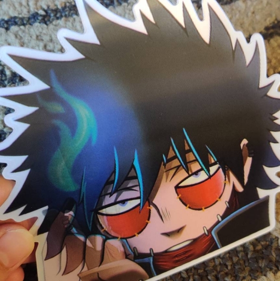 Dabi My Hero Academia Anime 3D Motion Sticker - Picture 2 of 2
